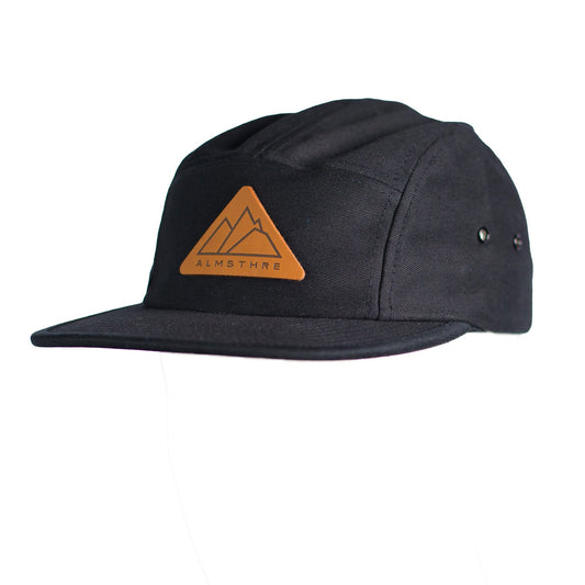 Almsthre 5 Panel Hat Black