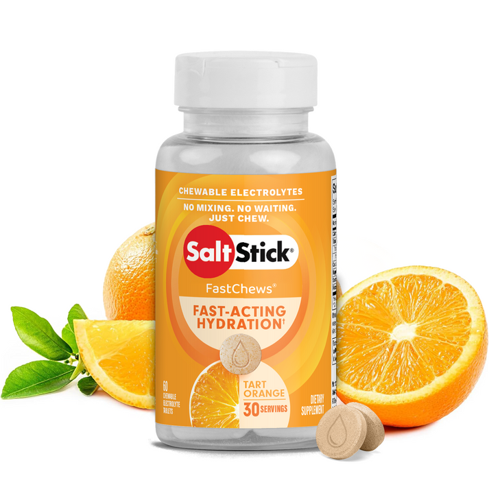 SaltStick FastChews 60ct Bottle Orange