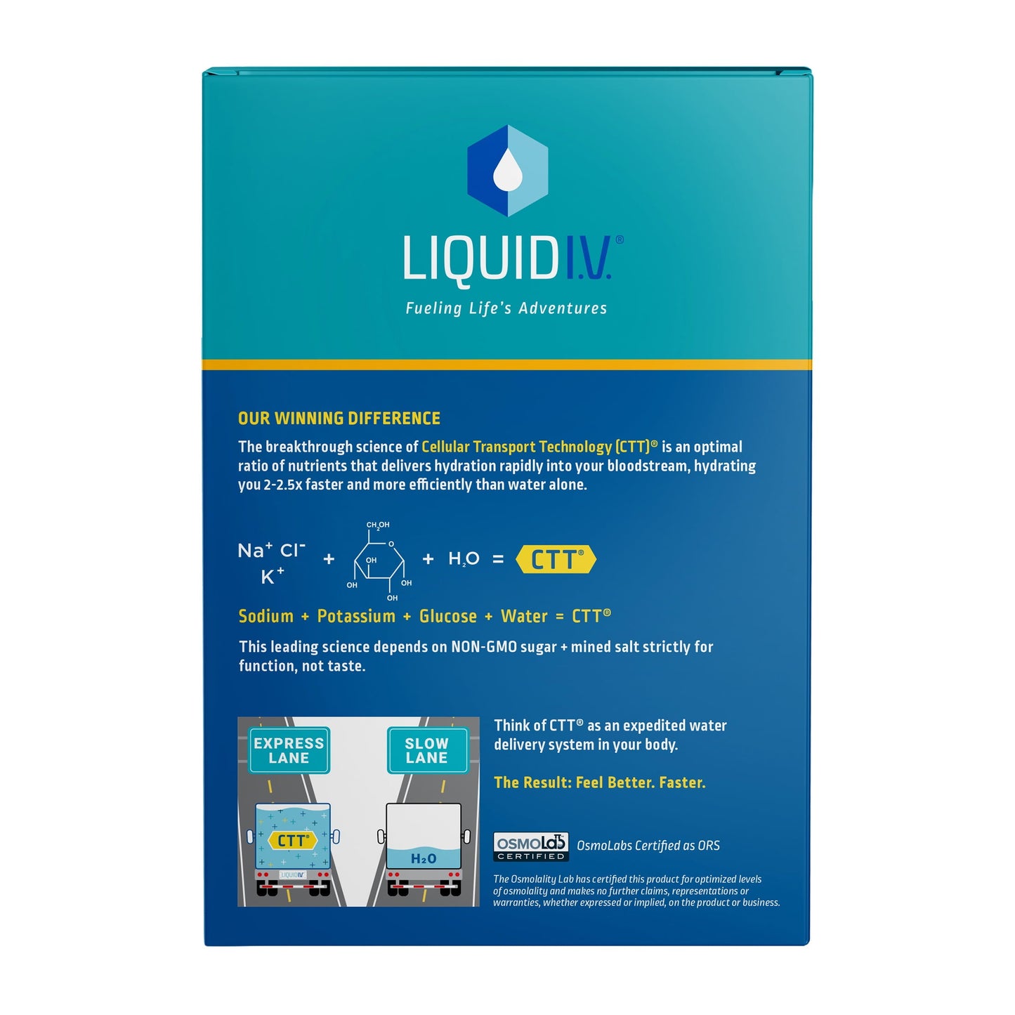 Liquid I.V. Hydration Multiplier 15ct Box Golden Cherry