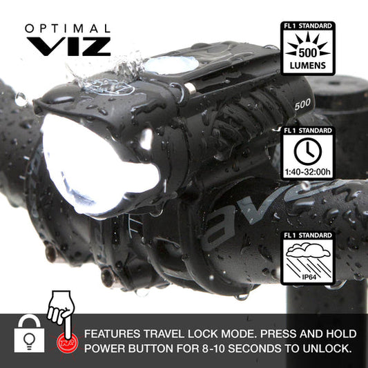NiteRider Swift 500 / Vmax+ 150 Light Set
