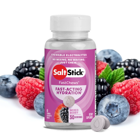 SaltStick FastChews 60ct Bottle Mixed Berry