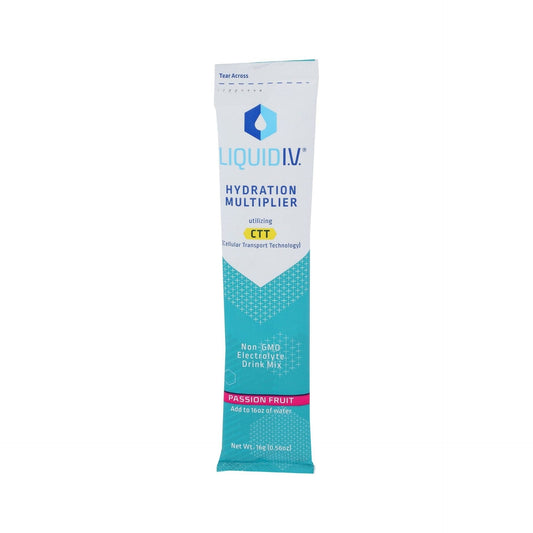 Liquid I.V. Hydration Multiplier 8ct Display Caddy Passion Fruit