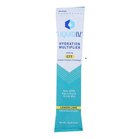 Liquid I.V. Hydration Multiplier 8ct Display Caddy Lemon Lime