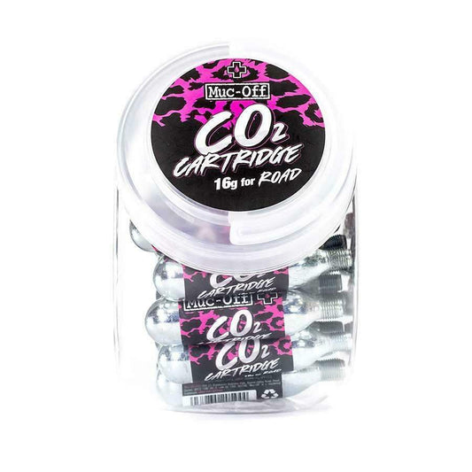 Muc-Off Countertop 16g CO2  Refill Cartridge Jar, QTY 40
