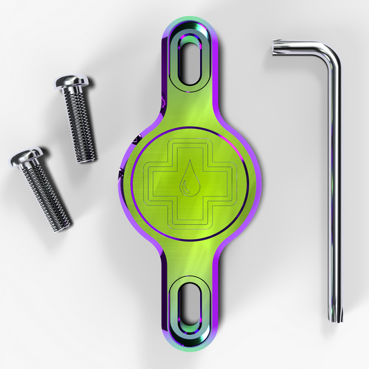 Muc-Off Secure Tag Holder 2.0 - Iridescent