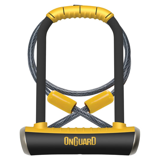 OnGuard Pitbull DT U-Lock w/ 4' cinch loop cable