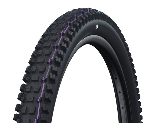 Schwalbe Albert Gravity Pro Evo Tire, TLR, Radial, Addix Ultra Soft Black 29x2.50