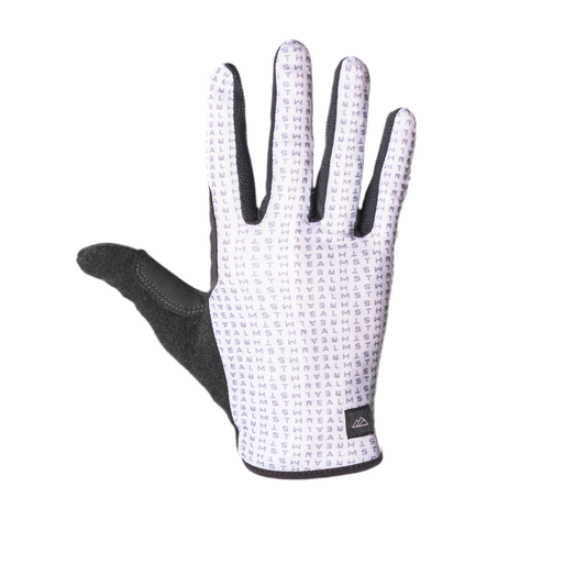 Almsthre Padded Full Finger Glove Sterling Silver M