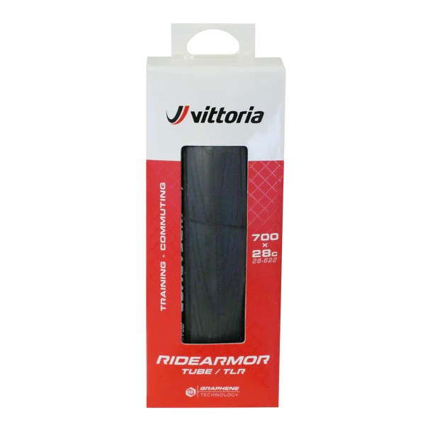 Vittoria Ride Armor II Tire, TLR, Black, G2.0 - 700x28C