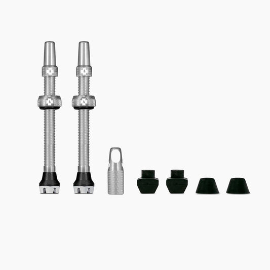 Muc-Off Tubeless Valves/60mm/Silver V2