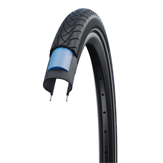 Schwalbe Marathon Plus Tire, SmartGuard, Addix, Wire - 26 x 2.0