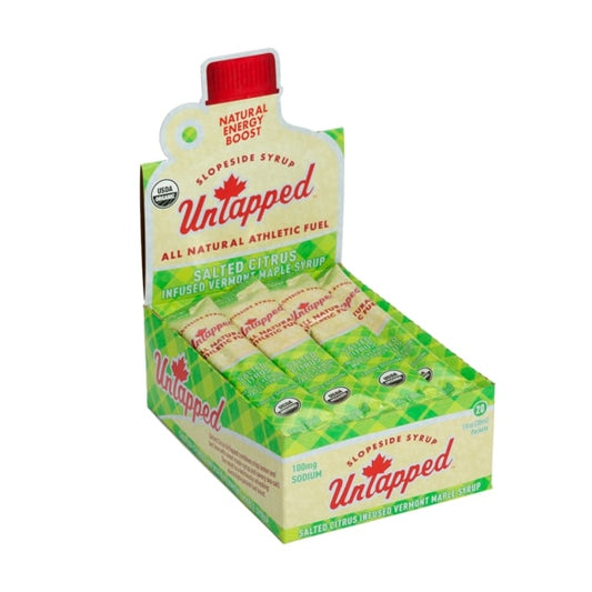 UnTapped Energy Gel 20ct Box Salted Citrus