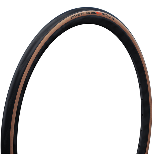 Schwalbe Pro One Tire, Evo, Super Race, V-Guard, Folding, Black - 700 x 25