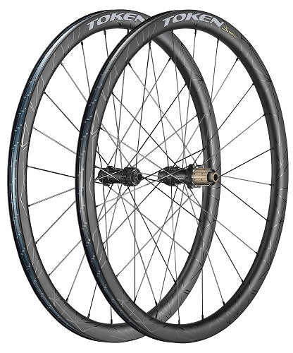 Token Ventous Disc 36mm Carbon Tubeless Road Racing Wheelset Shimano/SRAM