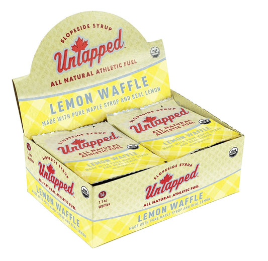 UnTapped Waffles 16ct Box Lemon