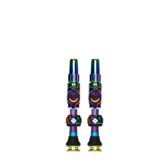 Muc-Off Tubeless Valves Big Bore Lite Medium 35mm Iridescent